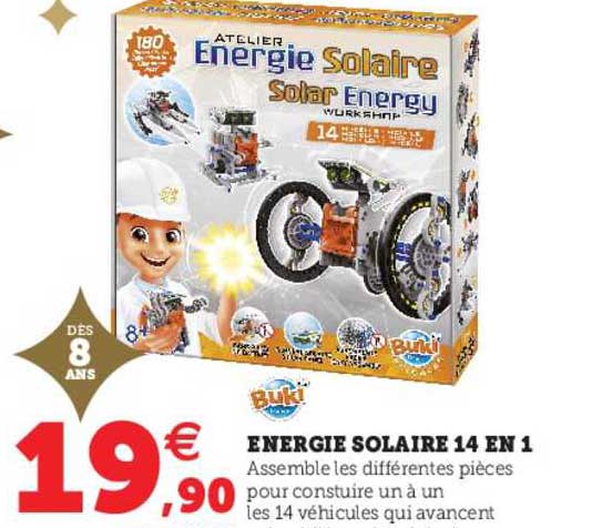 énergie solaire 14 en 1 buki