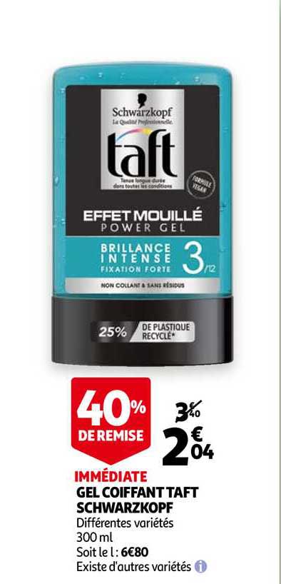 Gel Coiffant Taft Schwarzkopf