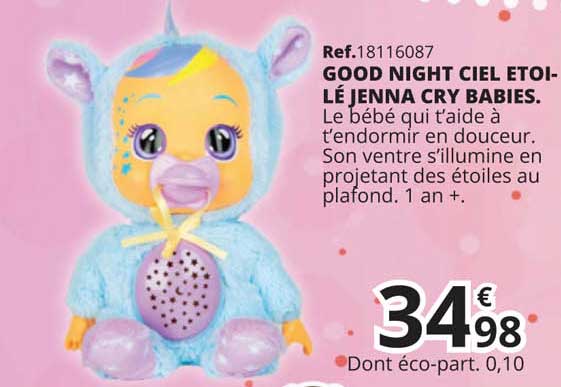 good night ciel etoilé jenna cry babies