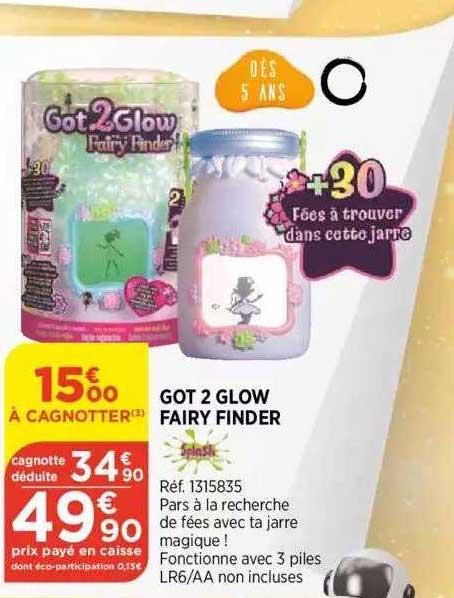 got 2 glow fairy finder