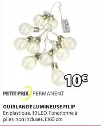 gruilande lumineuse filip