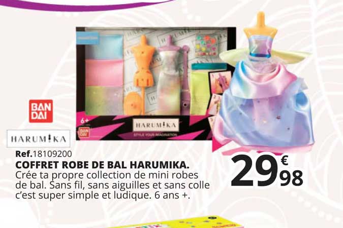 harumika coffret robe de bal harumika