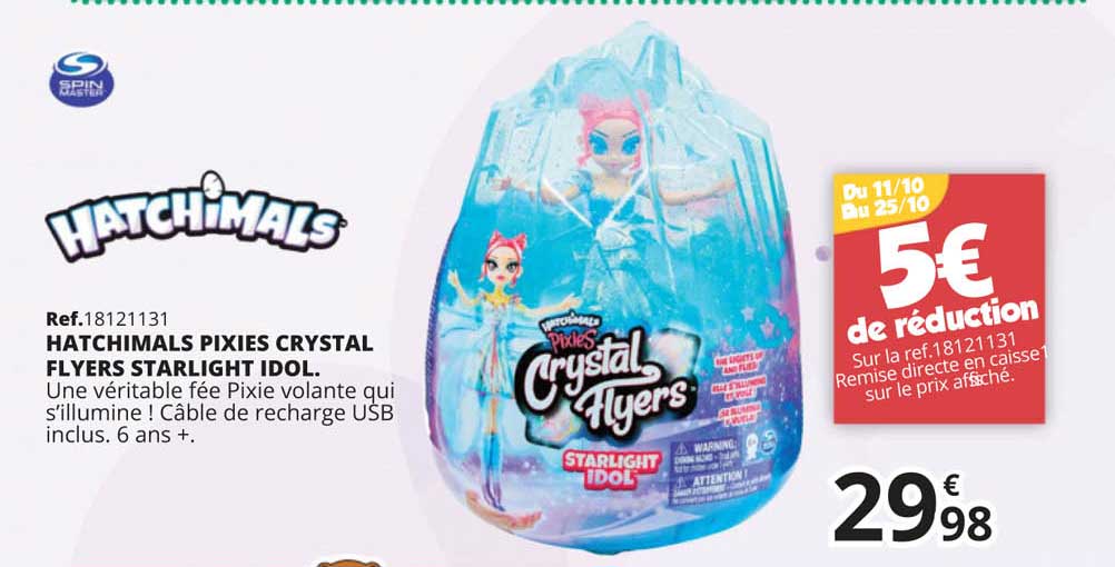 hatchimals pixies crystal flyers starlight idol
