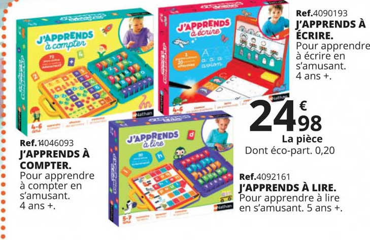 j'apprends à compter j'apprends à écrire j'apprends à lire