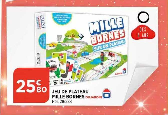 jeu de plateau mille bornes du jardin