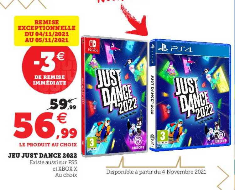 jeu just dance 2022