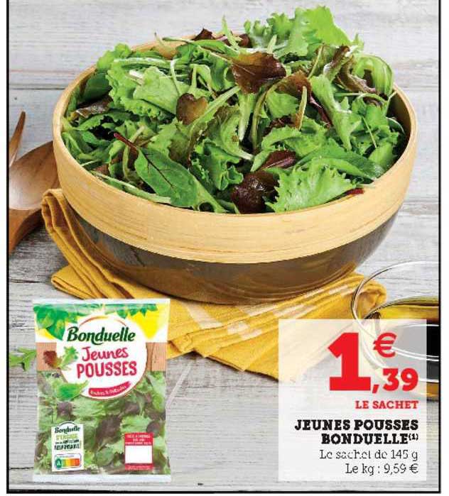jeunes pousses bonduelle