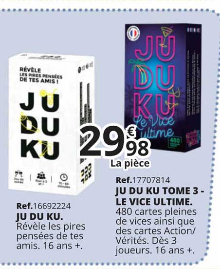 ju du ku ju du ku tome 3 - le vice ultime