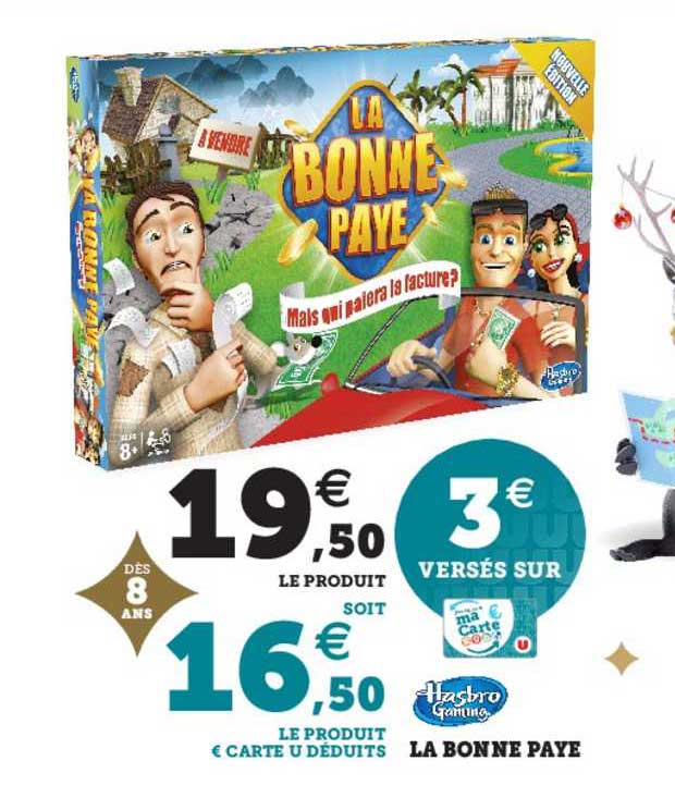 la bonne paye hasbro gaming