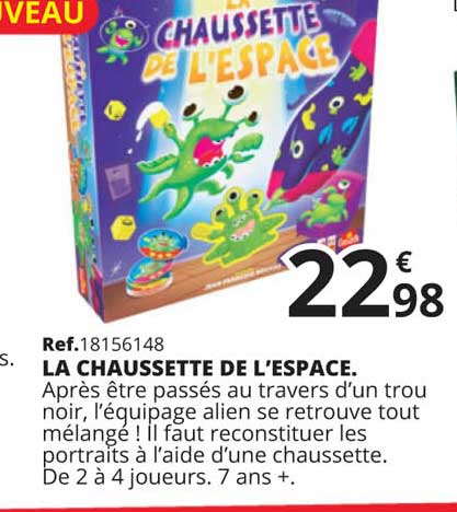 la chaussette de l'espace