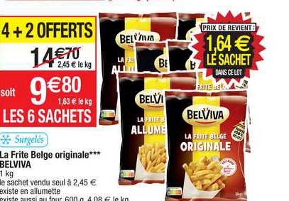 la frite belge originale belviva