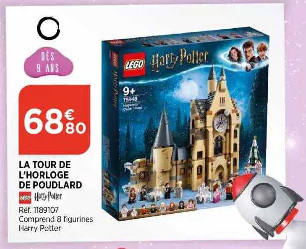la tour de l'horloge de poudlard lego harry potter