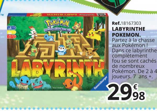 Labyrinthe Pokemon