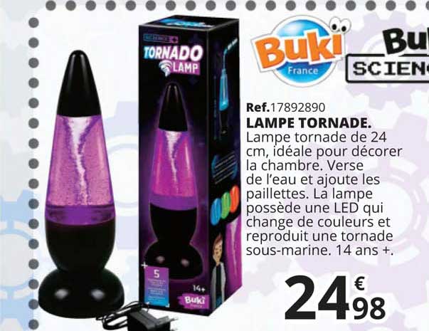 lampe tornade buki