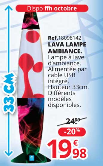 lava lampe ambiance.