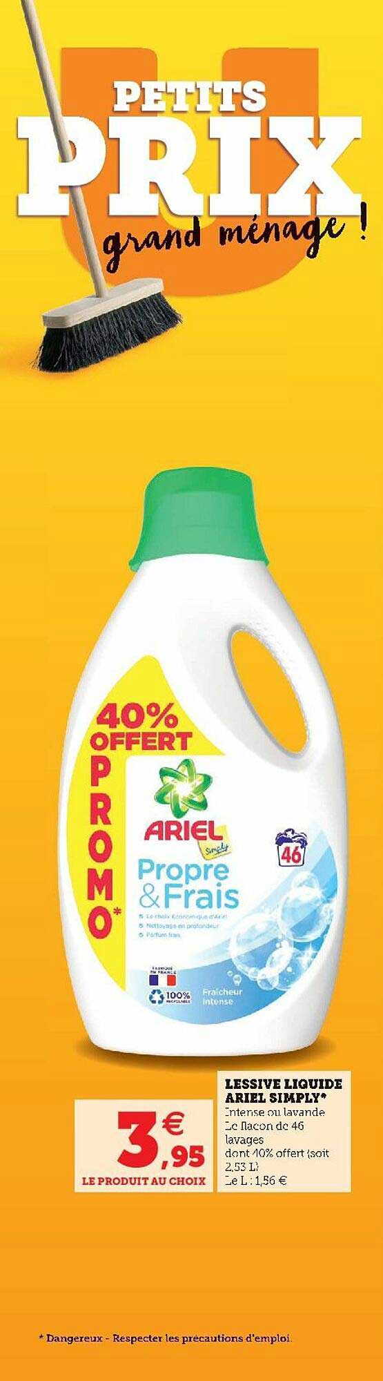 lessive liquide ariel simply