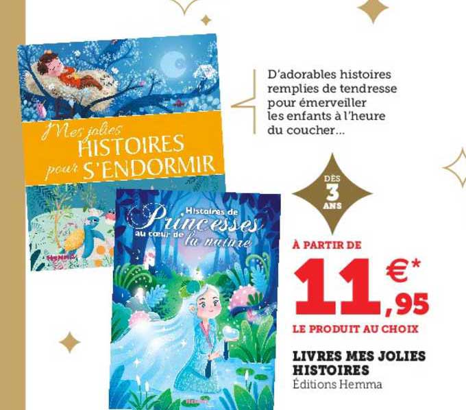 livres mes jolies histoires