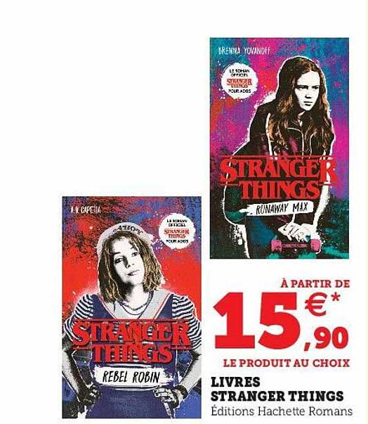 livres stranger things