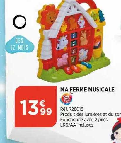 ma ferme musicale one two fun
