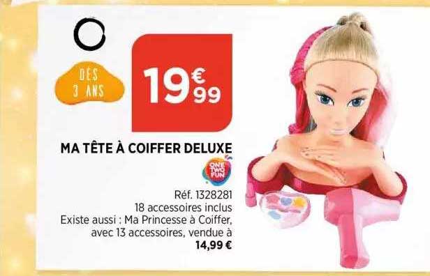 ma tête à coiffer deluxe one two fun