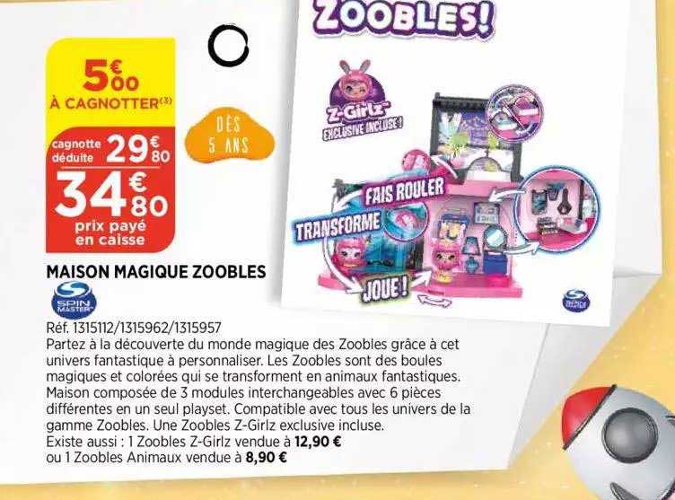 Maison Magique Zoobles