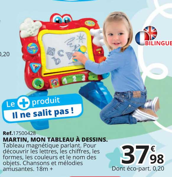 martin mon tableau à dessins