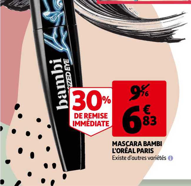 mascara bambi l'oréal paris