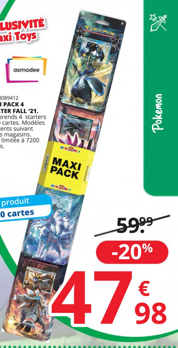 maxi pack starter fall 21