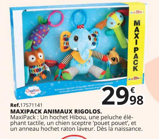 maxipack animaux rigolos