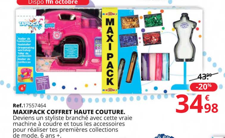maxipack coffret haute couture