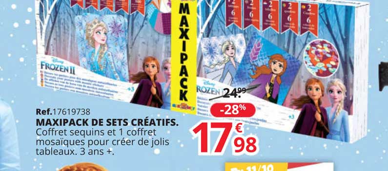 maxipack de sets créatifs