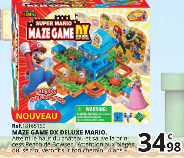 maze game dx deluxe mario