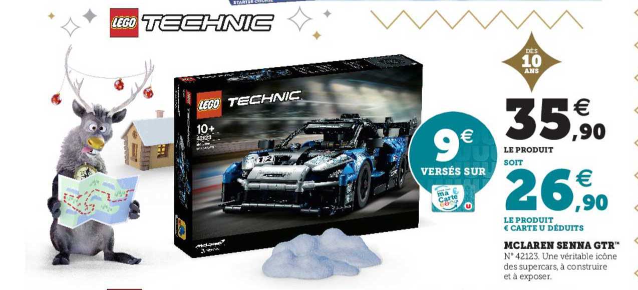 mclaren senna gtr lego technic