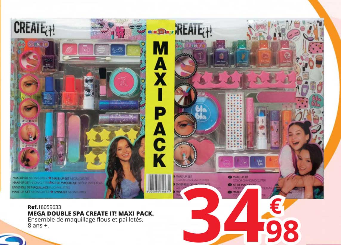 Mega Double Spa Create It! Maxi Pack