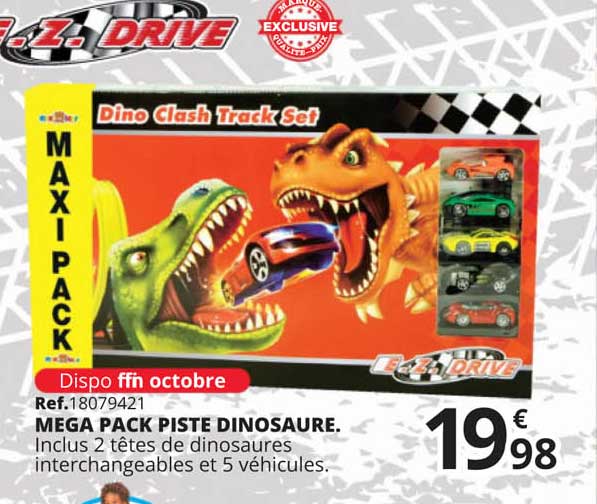 méga pack piste dinosaure.