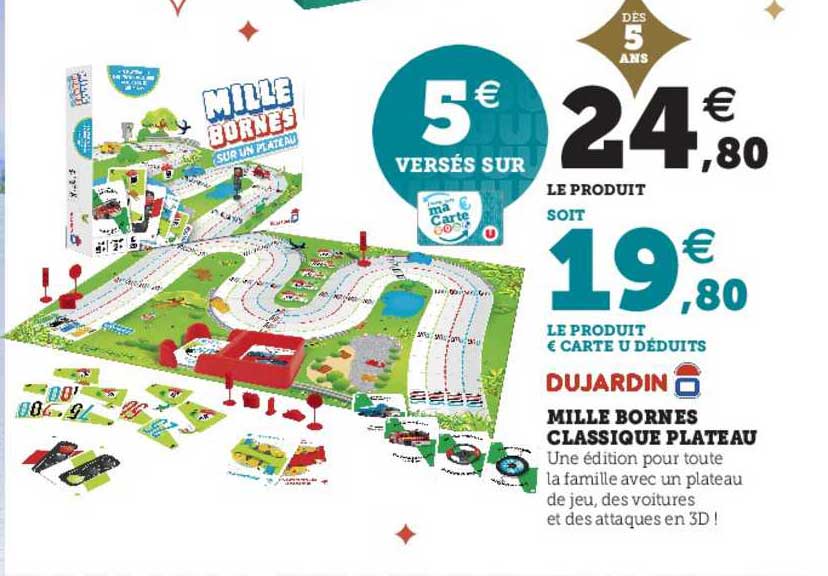 mille bornes classique plateau dujardin