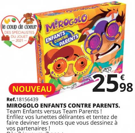 mirogolo enfants contre parents
