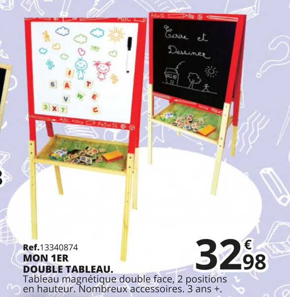 mon 1er double tableau