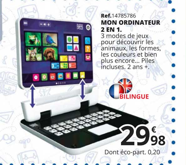 mon ordinateur 2 em 1