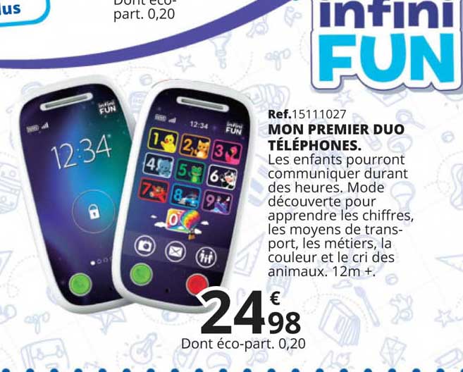 mon premier duo téléphones