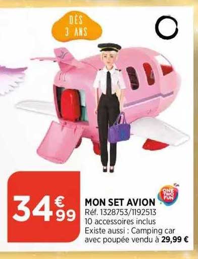 Mon Set Avion One Two Fun