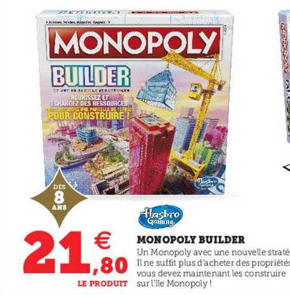 monopoly builder hasbro gaming