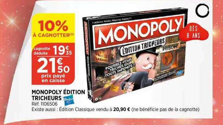 monopoly édition tricheurs