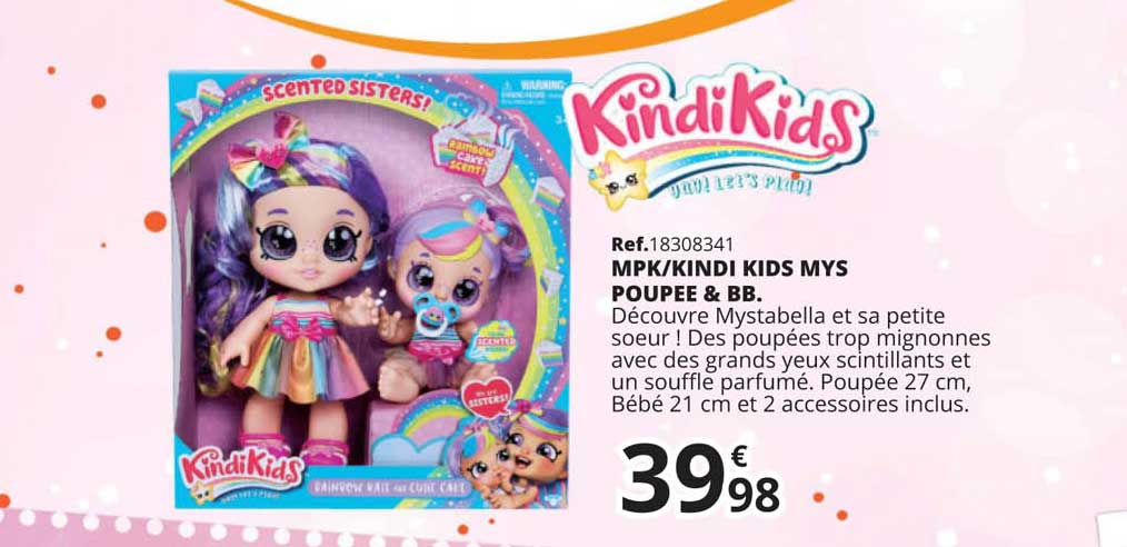 mpk kindi kids mys poupée & bb