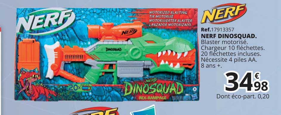 nerf dinosquad