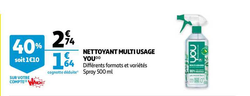 nettoyant multi usage you