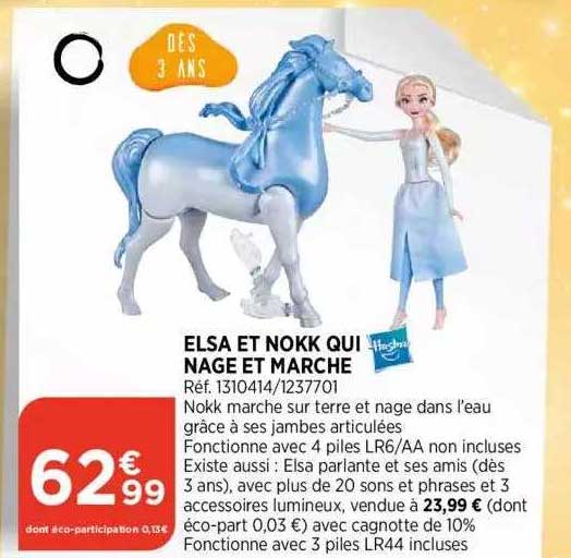 olsa et nokk qui nage et marche