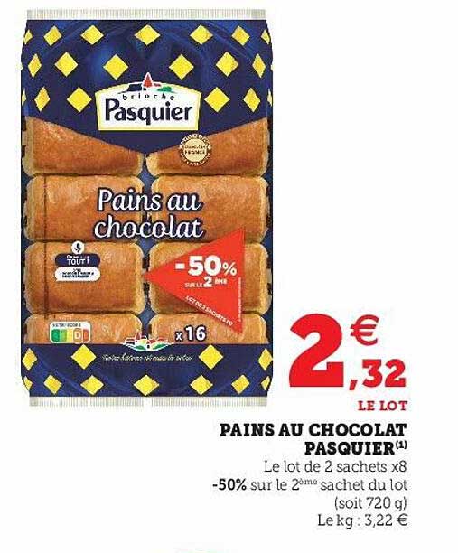 Pains Au Chocolat Pasquier