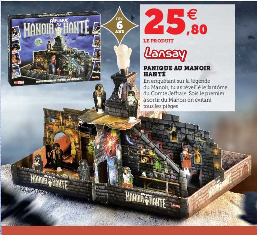 panique au manoir hanté lansay