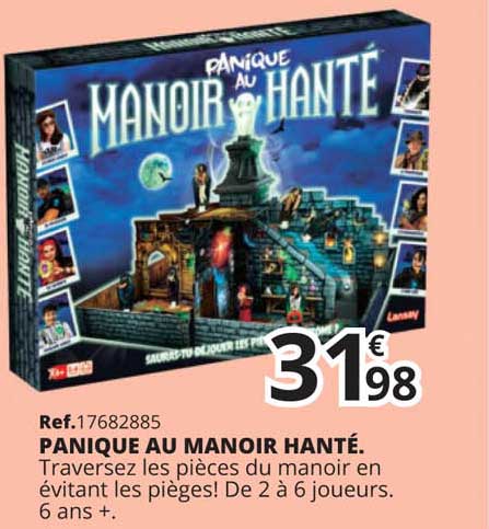 panique au manoir hanté